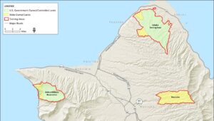Oʻahu Military map
