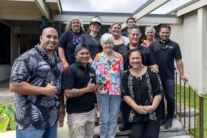 Photo: OHA Trustees with housing team