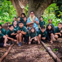 Photo: Hawaiian Charter School Students