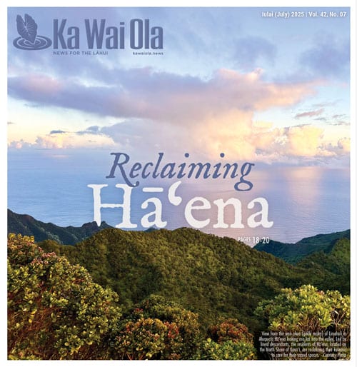 Ka Wai Ola July 2025 Cover