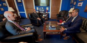Photo: OHA Trustees in DC with Representative Adam Smith