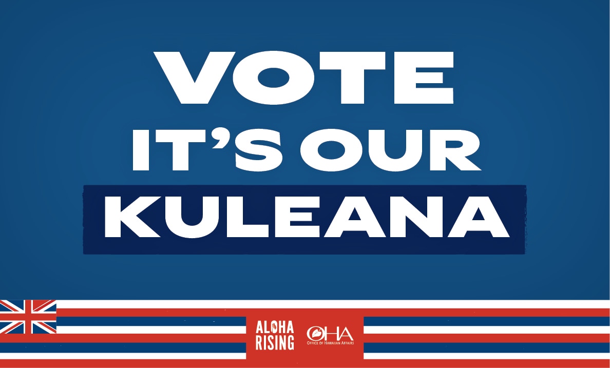 Vote - It's Our Kuleana