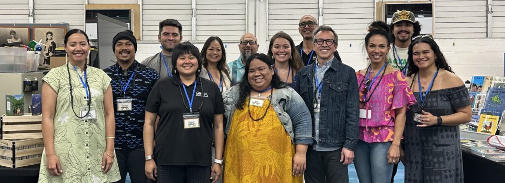 Representatives from OHA & other organizations became Hoa Heluhelu to promote literacy ma ka ʻōlelo Hawaiʻi. 